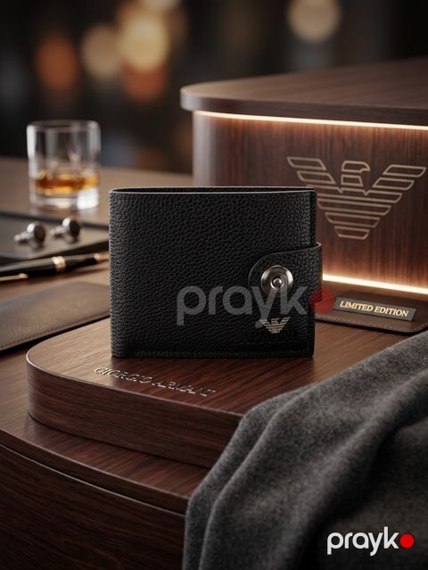 Portmone 35007506, qara, süni dəri, 10x10 sm — Bakı