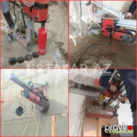 Ucuz və peşəkar Beton kesme desme xidmət — Bakı