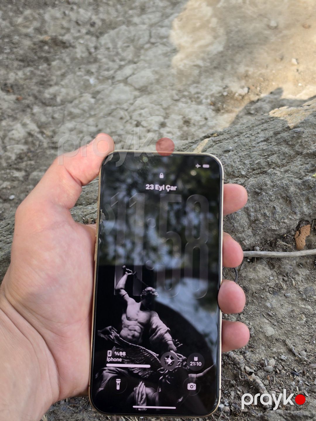 Apple iPhone 13 Pro Gold 128GB/6GB — Smartfonlar, Bakı (5)