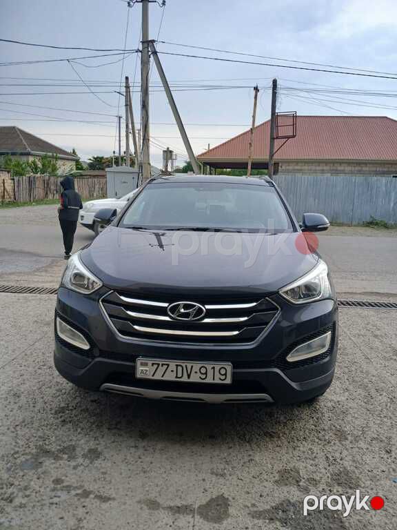 Hyundai Santa Fe, 2.0 L, 2015 il, 240 000 km — Avtomobillər, Sabirabad (7)