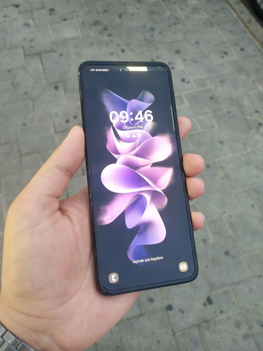Samsung Galaxy Z Flip 3 5G Phantom Black 256GB/8GB — Smartfonlar, Bakı (5)