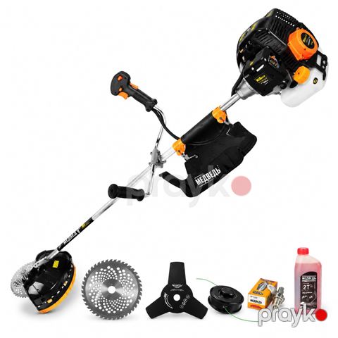 Benzinli trimmer, daşınan, Medvede — Bakı