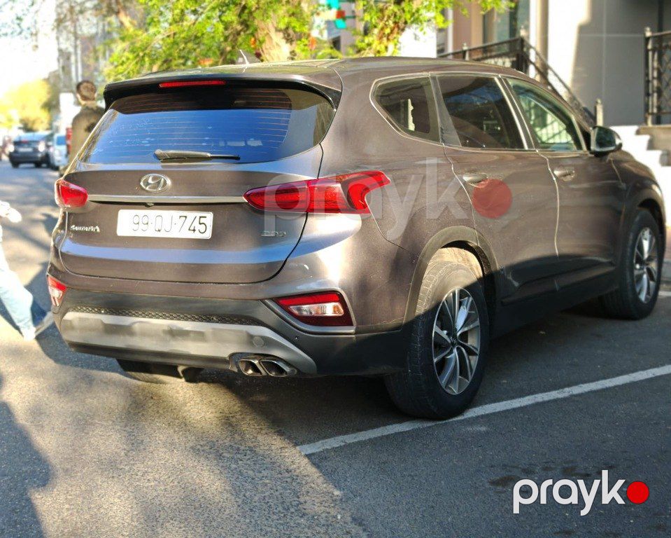Hyundai Santa Fe, 2.0 L, 2018 il, 262 000 km — Avtomobillər, Bakı (9)