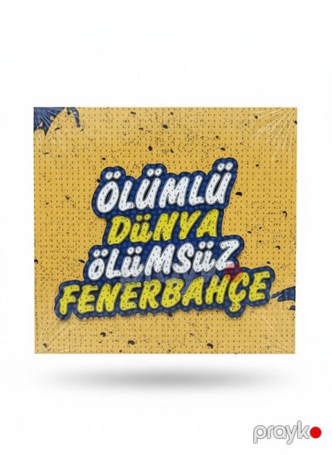 Uşaq mozaikası Fenerbahçe Azarkeşləri üçün Eksklüziv dəst, 2500 hissə, "Ölümlü Dünya, Ölümsüz Fenerbahçe" yazılı - Yumsaq2301010 — Bakı