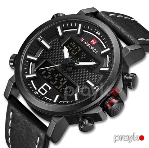 Qol saatı NaviForce 9135 Black/White — Bakı