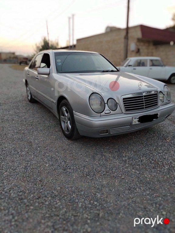 Mercedes E 200, 2.0 L, 1998 il, 250 000 km — Avtomobillər, Bərdə (9)