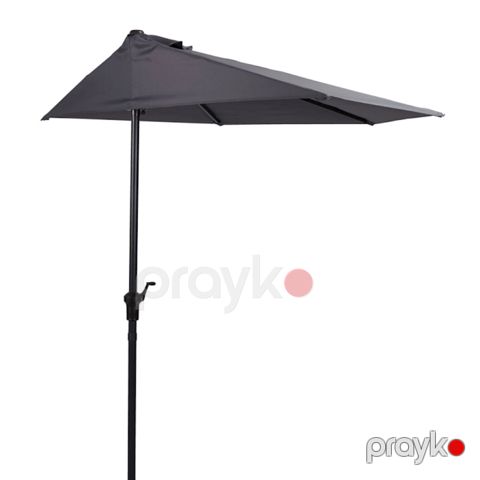 Günəşdən qorunma çətiri Jysk Kolding eyvan üçün 270x135 boz — Bakı