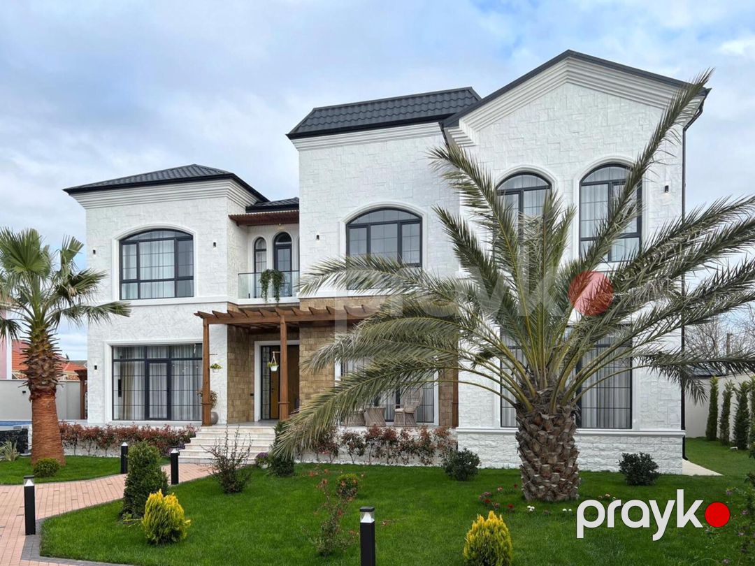 Satılır 6 otaqlı həyət evi/bağ evi 400 m² — Ev, villa, Bakı (2)