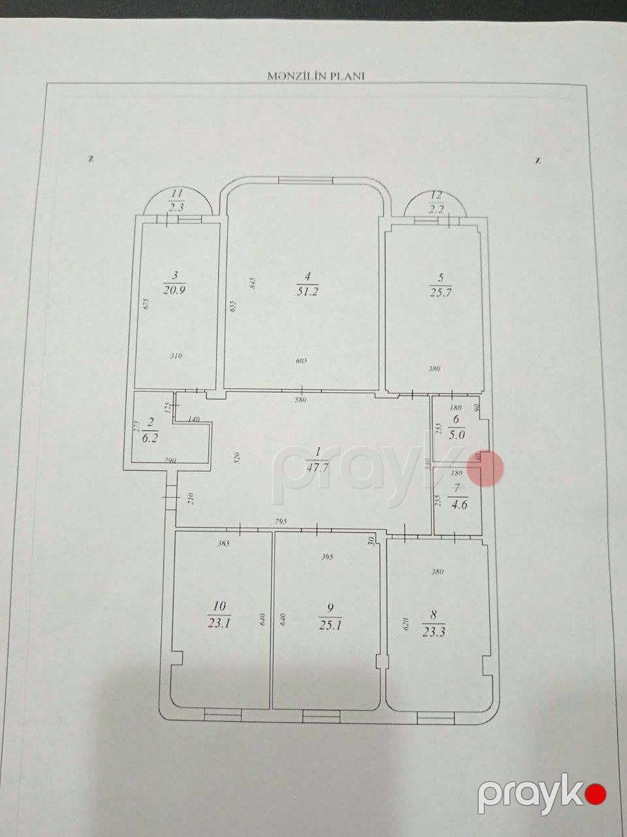 Satılır 5 otaqlı yeni tikili 234 m² — Mənzil, Bakı (3)
