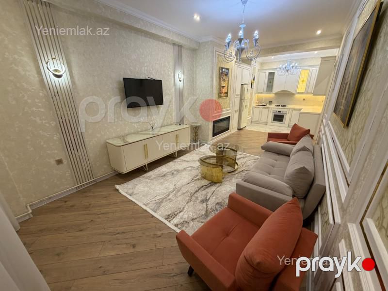 Kirayə 2 otaqlı Bina evi menzil (Yeni tikili), 70 m², Nəsimi rayonu — Mənzil, Bakı (3)