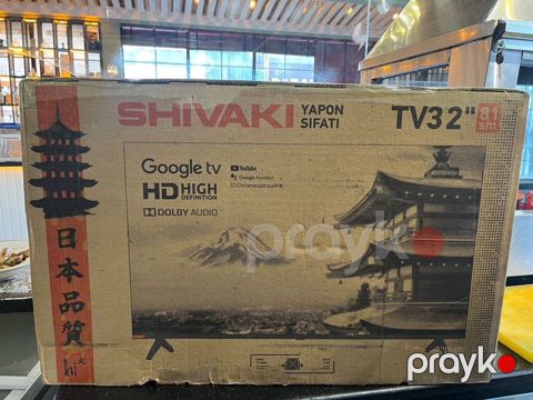 Shıvakı TV32" (81 sm) – Google TV ilə HD televizor - Ekran: 32 düym — Bakı