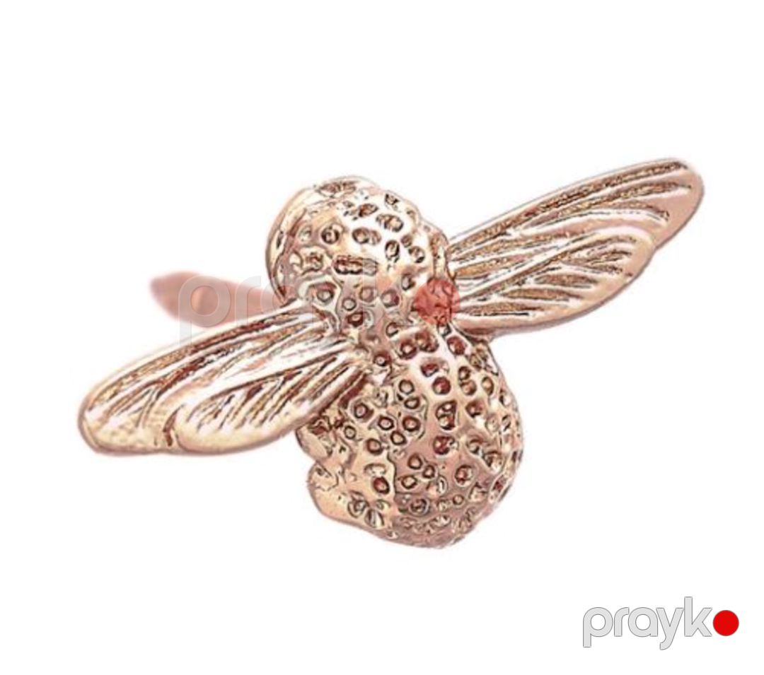 Qadınlar üçün bəzək sancağı Olivia Burton OBPIN02, rose gold — Mallar, Bakı (2)