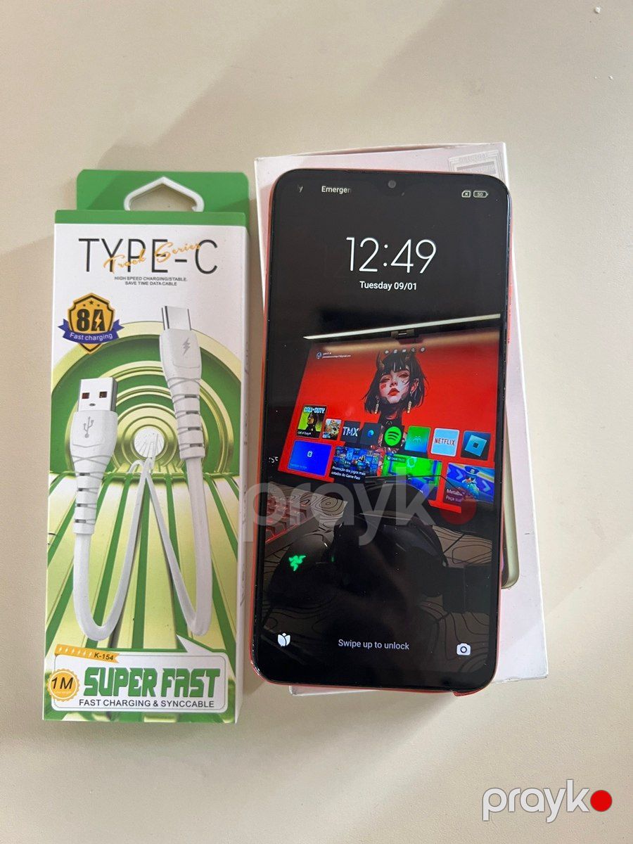 Xiaomi Redmi 9T Sunrise Orange 128GB/6GB — Smartfonlar, Bakı (7)