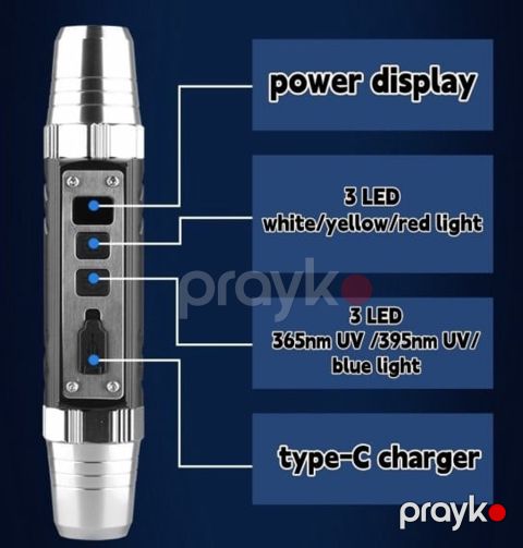 UV LED fənər zərgərlər üçün prl_0285 — Bakı