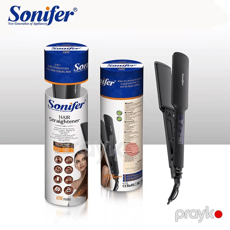 Saç Ütüsü Sonifer SF-9621 — Saç burmağa və düzəltməyə, Bakı (3)