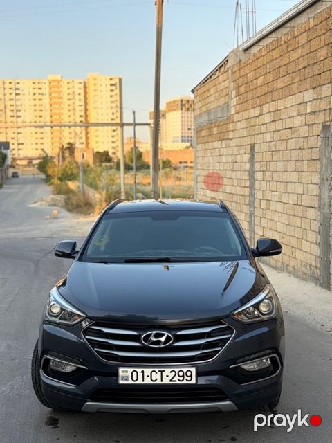 Hyundai Santa Fe, 2.0 L, 2016 il, 231 000 km — Bakı