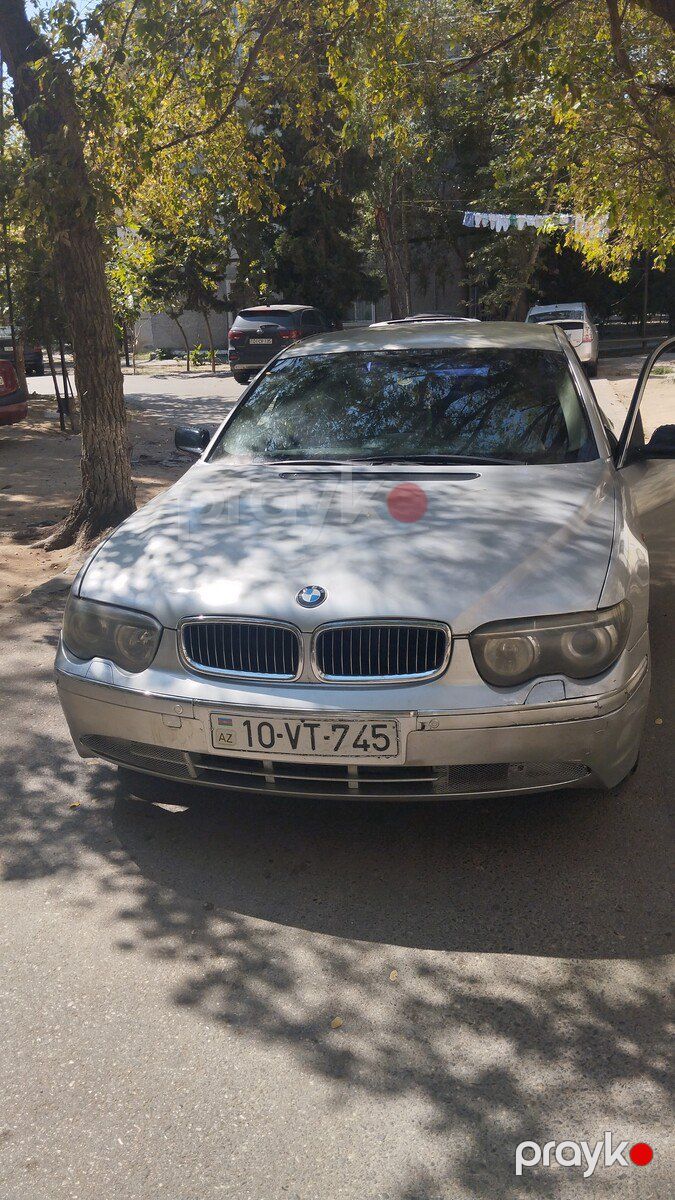 BMW 745, 2002 il — Avtomobillər, Bakı (3)