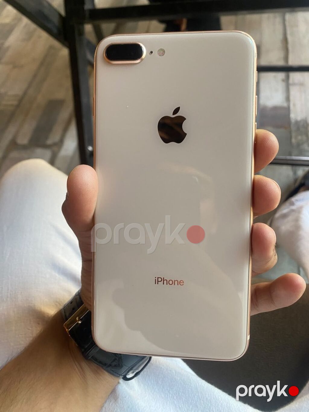 IPhone 8 Plus, Qızılı, Qırıq — Apple iPhone, Gəncə (7)