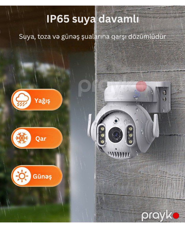 "Tuya Inqmega 5MP" wifi kamerası — Ağıllı ev və təhlükəsizlik, Bakı (8)