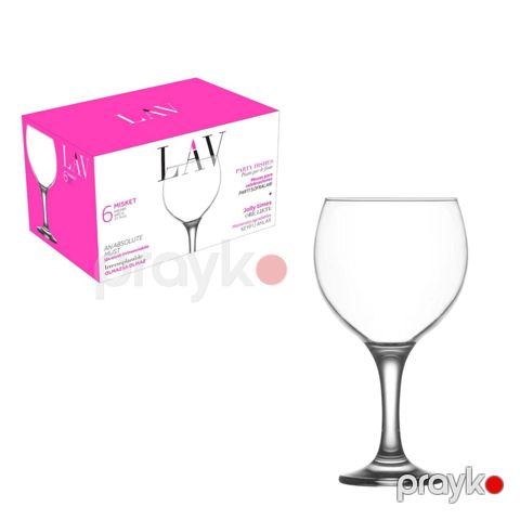 Badə dəsti Lav Misket NH_MİS590F, 690 ml, şüşə, 6 əd — Bakı