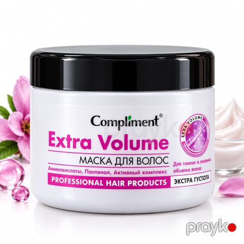 Saç maskası Compliment Extra Volume, 500 ml — Bakı