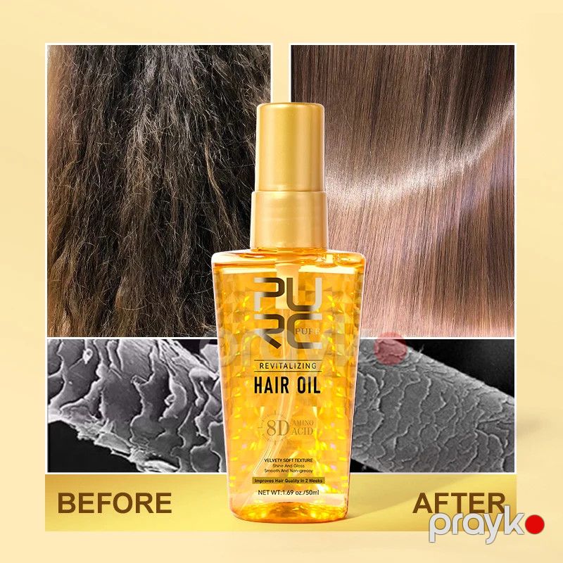 Saçlar üçün yağ Purc Pure Revitalizing 50 ml — Mallar, Bakı (2)