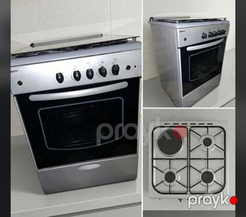 Beko kombi soba və plitə - Tip: sərbəst quraşdırılan kombi plitə — Digah