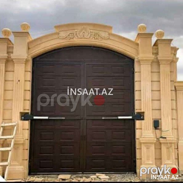 İnterdoor - Avtomatik iki laylı darvazalar — Pəncərələr, qapılar, balkonlar, Bakı (3)