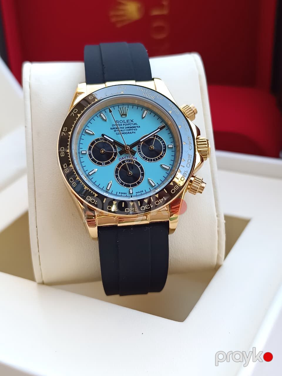 Наручные часы мужские Daytona SkyGold 42A, голубой — Mallar, Bakı (2)