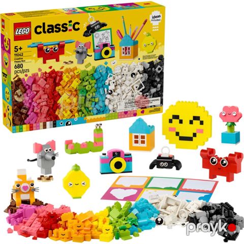 Konstruktor Lego Classic 11042 Creative Happy Box, 680 element — Bakı