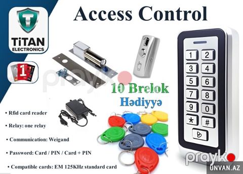 Bina blok Access control sistemi — Bakı