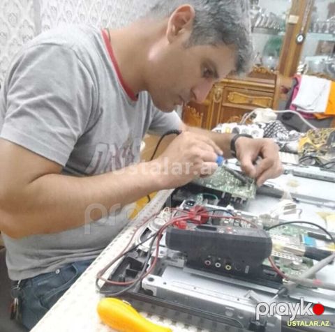 Televizorların Ünvanda Təmiri — Bakı