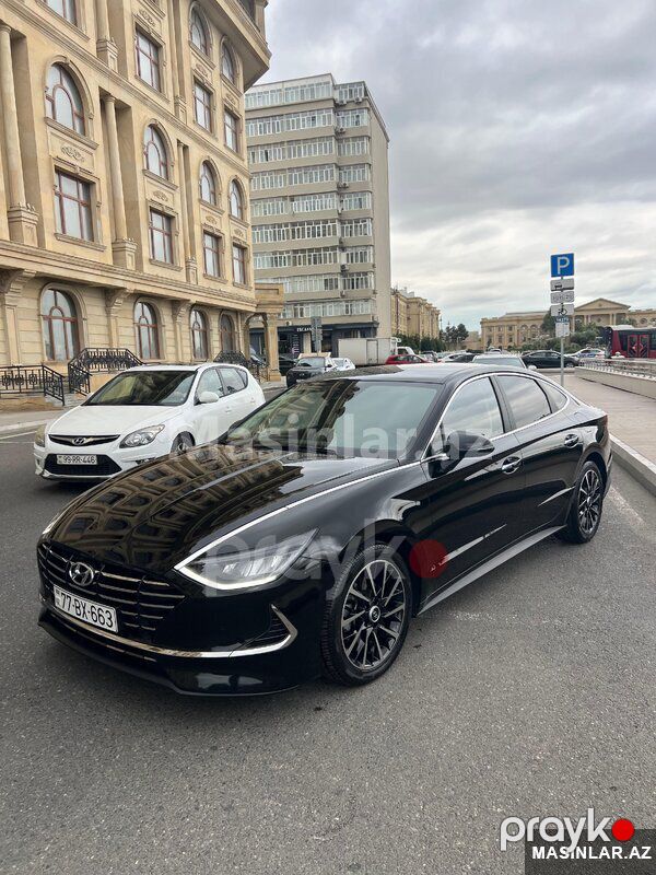 Hyundai Sonata, 2022 il — Minik avtomobili icarəsi, Bakı (2)