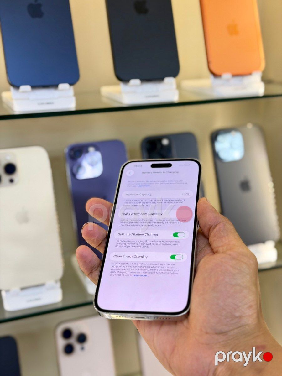 Apple iPhone 14 Pro Max Silver 128GB/6GB — Smartfonlar, Bakı (4)