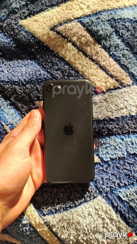 IPhone SE 2020, 64 GB, Qara, Barmaq izi, Simsiz şarj — Digah