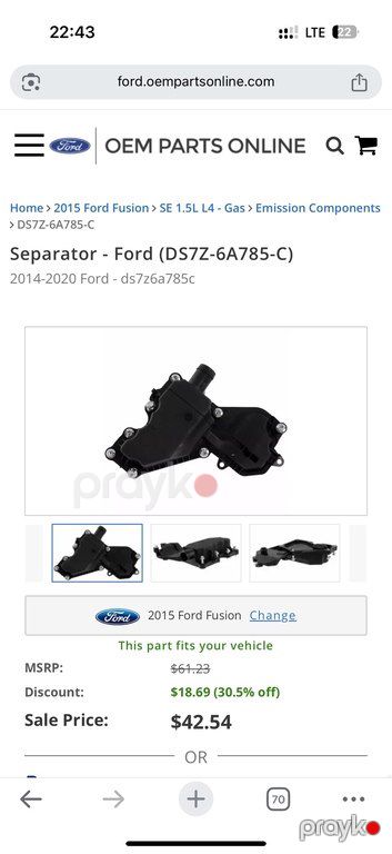 "Ford Fusion" ehtiyat hissələri — Ehtiyat hissələri və aksesuarlar, Bakı (12)
