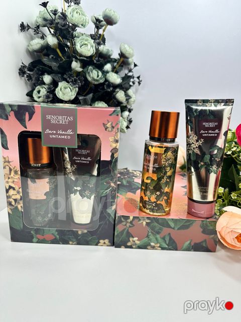 No Brand Kosmetik dəst Senoritas Secret Bare Vanilla (ətir bədən spreyi 125 ml + ətir bədən losyonu 125 ml) — Bakı