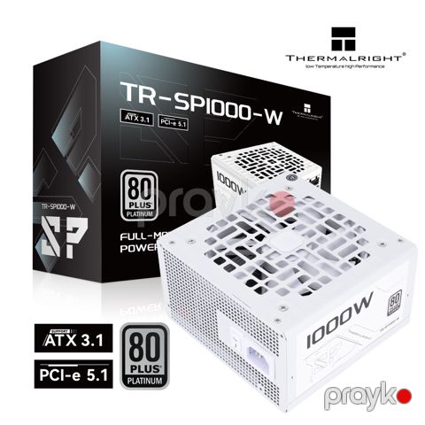 Qida bloku thermalrıght TR-SP1000-W 80+ platınum 1000W — Bakı