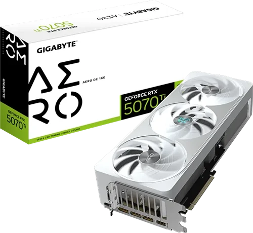 Gigabyte GeForce RTX 5070 Ti Aero OC 16GB 256-bit (GV-N507TAERO OC-16GD) — Bakı