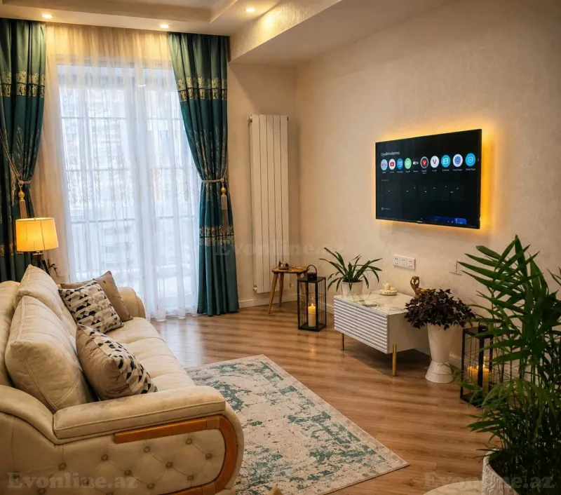 Kirayə verilir 2 otaqlı Mənzil Yeni tikili 70 m² Bakı, Səbail r., Badamdar — Mənzil, Bakı (2)