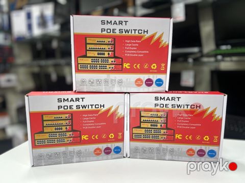 Smart PoE Switch — Sumqayıt