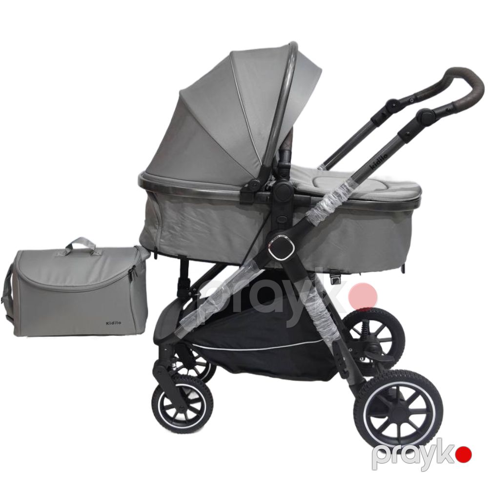 Uşaq arabası Kidilo H5 Grey — Arabalalar, Bakı (3)
