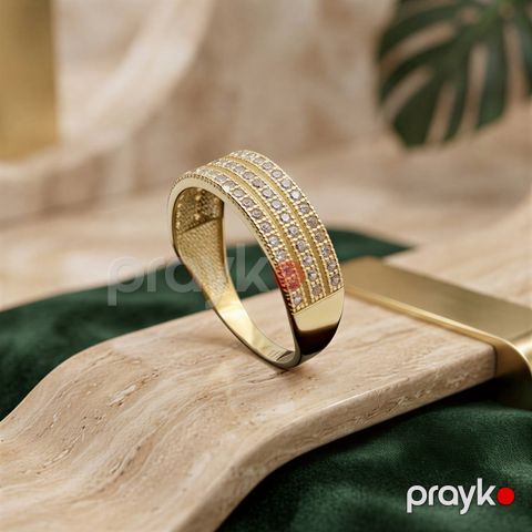 Üzük qadınlar üçün SA033, qızıl 585 əyar VJ767496 — Bakı