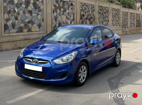 Hyundai Accent, 1.6 L, 2014 il, 129 000 km — Bakı