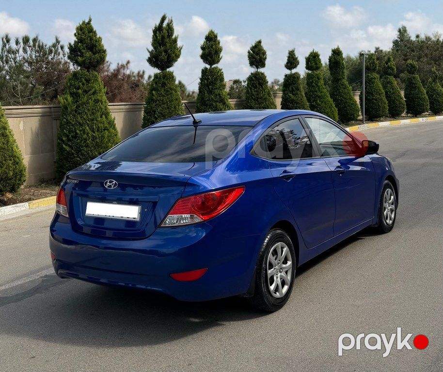 Hyundai Accent, 1.6 L, 2014 il, 129 000 km — Avtomobillər, Bakı (5)