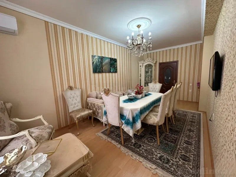 Satılır 4 otaqlı Mənzil Yeni tikili 110 m² Bakı, Xətai r., Həzi Aslanov m., Həzi Aslanov — Bakı