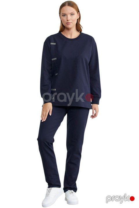 Şalvarlı dəst Sementa_76380, göy, ölçü M — Bakı