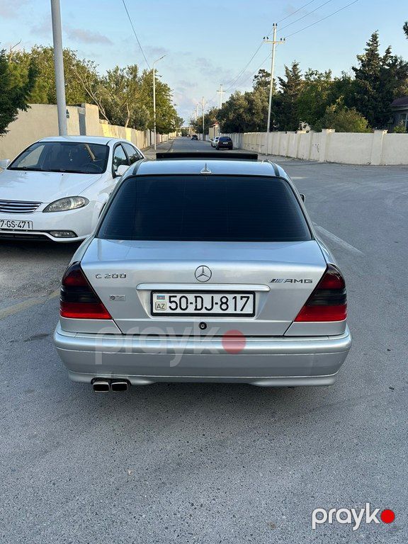 Mercedes C 200, 2.0 L, 1998 il, 500 000 km — Avtomobillər, Bakı (8)