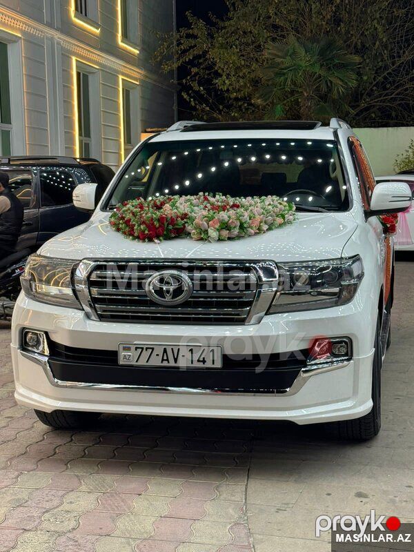 Toyota Land Cruiser, 2018 il — Minik avtomobili icarəsi, Bakı (4)