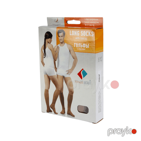 Kompressiya qolfiləri Tonus Elast 0401, 90 den, 18-21 mm, N3, bej — Bakı